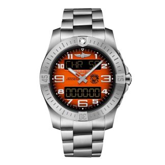 Breitling Aerospace B70 Orbiter 25th Anniversary 43mm herreur Orange Titanium EB70101A1O1E1