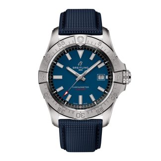 Breitling Avenger Automatic 42mm herreur blåt læder A17328101C1X1
