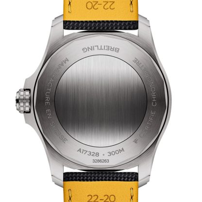 Breitling Avenger Automatic 42mm herreur sort læder A17328101B1X1 - Billede 2
