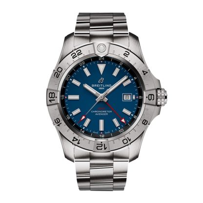 Breitling Avenger Automatic GMT 44mm herreur blå rustfrit stål A32320101C1A1