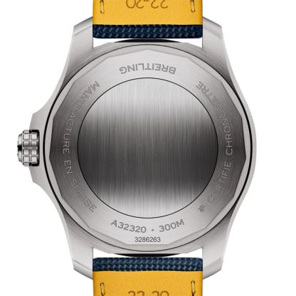Breitling Avenger Automatic GMT 44mm herreur blåt læder A32320101C1X1 - Billede 2