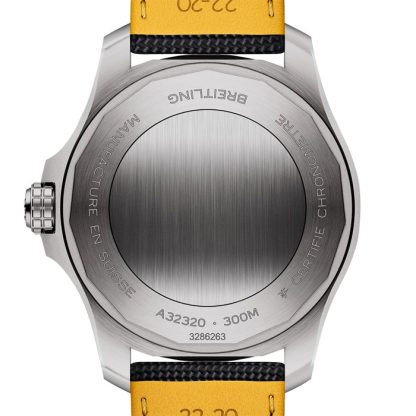 Breitling Avenger Automatic GMT 44mm herreur sort læder A32320101B1X1 - Billede 2