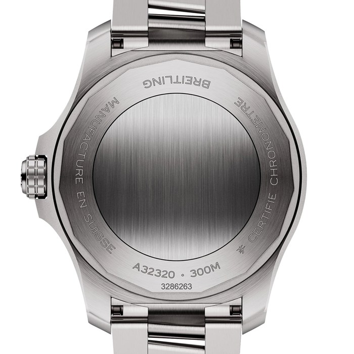 Breitling Avenger Automatic GMT 44mm herreur sort rustfrit stål A32320101B1A1 - Billede 2