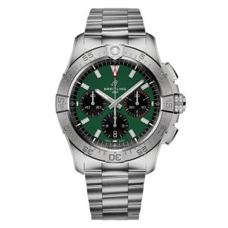 Breitling Avenger B01 Chronograph 42 Herreur Grønt Rustfrit Stål AB0146101L1A1