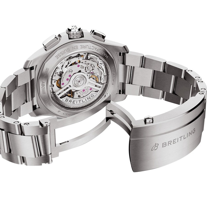 Breitling Avenger B01 Chronograph 42 Herreur Grønt Rustfrit Stål AB0146101L1A1 - Billede 5