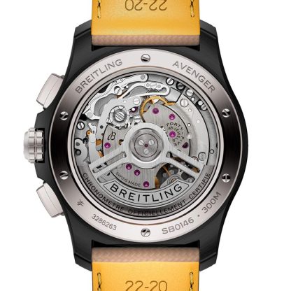 Breitling Avenger B01 Chronograph Night Mission 42mm Herreur Beige SB0146101B1X1 - Billede 2