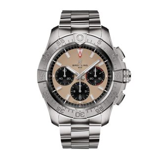 Breitling Avenger Chronograph B01 44mm Herreur Beige Rustfrit Stål AB0147101A1A1