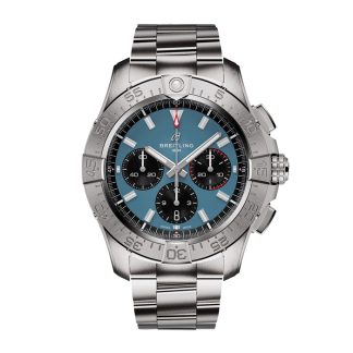 Breitling Avenger Chronograph B01 44mm herreur blå rustfrit stål AB0147101C1A1