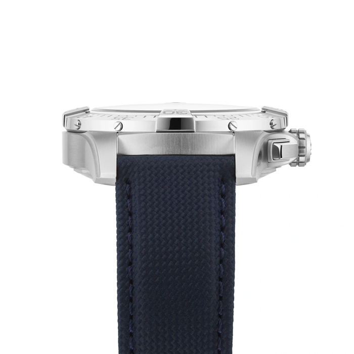 Breitling Avenger Chronograph B01 44mm herreur blåt læder AB0147101C1X1 - Billede 4