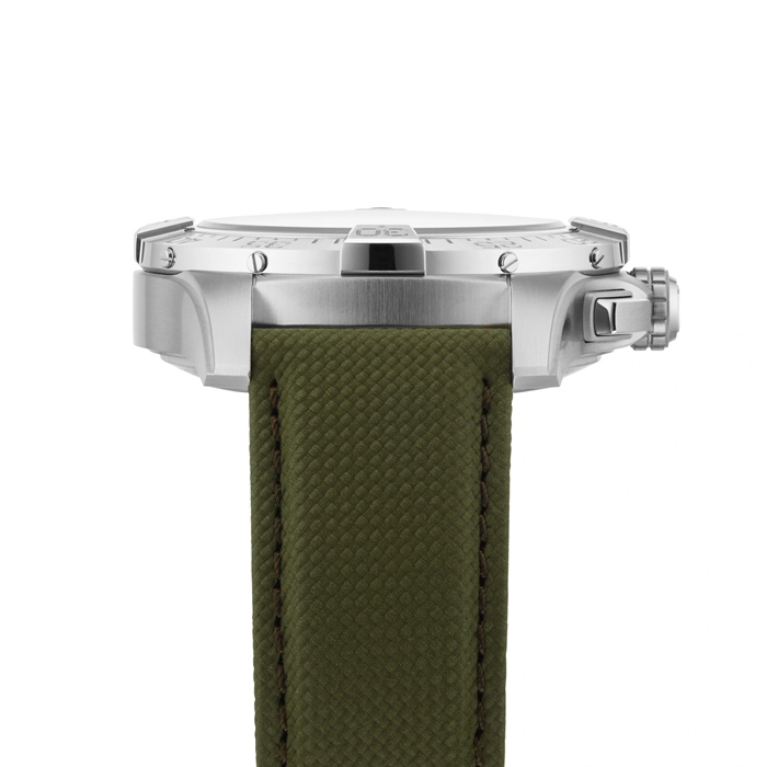 Breitling Avenger Chronograph B01 44mm herreur grønt læder AB0147101L1X1 - Billede 4