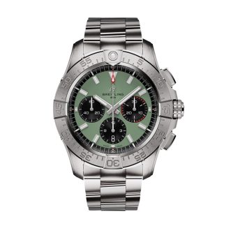 Breitling Avenger Chronograph B01 44mm herreur grønt rustfrit stål AB0147101L1A1
