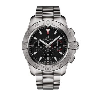 Breitling Avenger Chronograph B01 44mm herreur sort rustfrit stål AB0147101B1A1