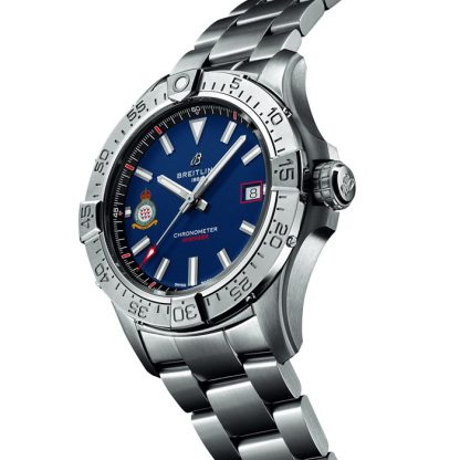 Breitling Avenger Red Arrows 60th Anniversary Edition 42mm herreur blå A173281A1C1A1 - Billede 2