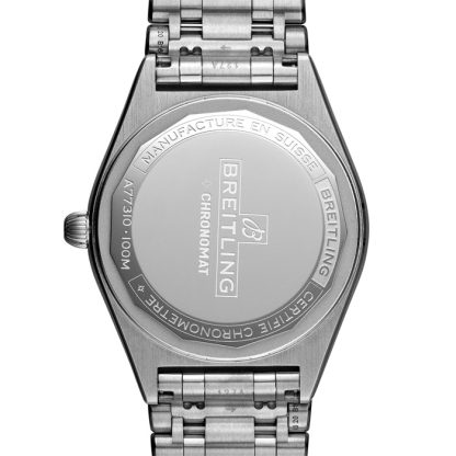 Breitling Chronomat 32 rustfrit stål blåt ur A77310101C1A1 - Billede 2