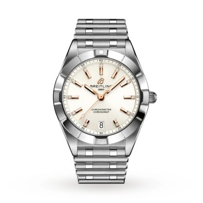 Breitling Chronomat 32 rustfrit stål hvidt ur A77310101A3A1