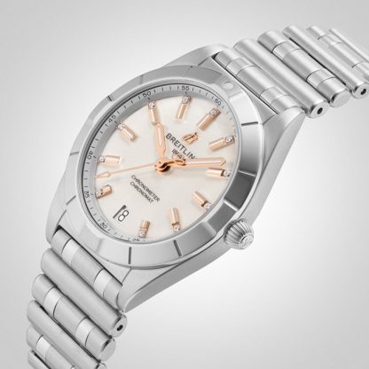 Breitling Chronomat 32 ur i rustfrit stål med perlemor A77310101A4A1 - Billede 5