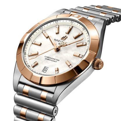 Breitling Chronomat 32 ur i rustfrit stål og 18k rødguld U77310101A2U1 - Billede 2
