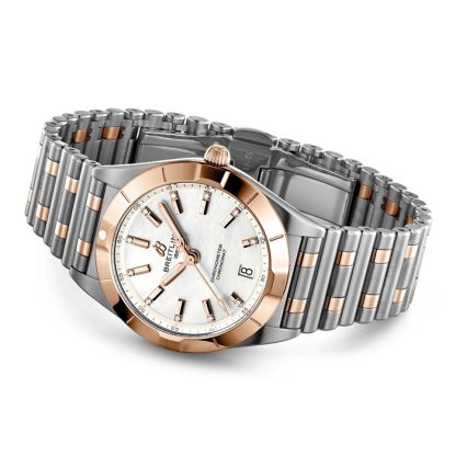 Breitling Chronomat 32 ur i rustfrit stål og 18k rødguld U77310101A2U1 - Billede 3