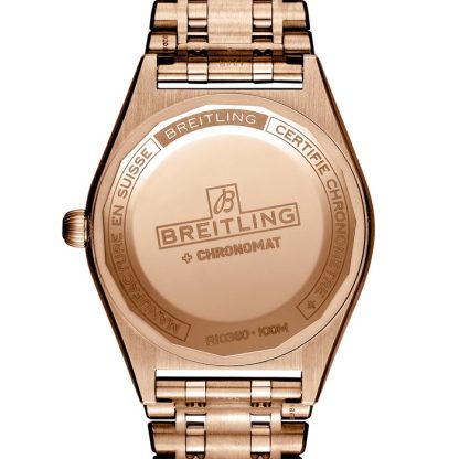 Breitling Chronomat Automatic 36 18k Red Gold Watch R10380101A1R1 - Billede 2