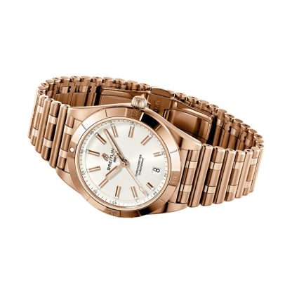 Breitling Chronomat Automatic 36 18k Red Gold Watch R10380101A1R1 - Billede 4