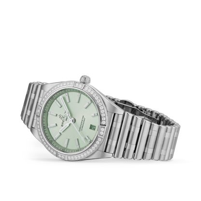 Breitling Chronomat Automatic 36 Mint Green Watch A10380591L1A1 - Billede 3