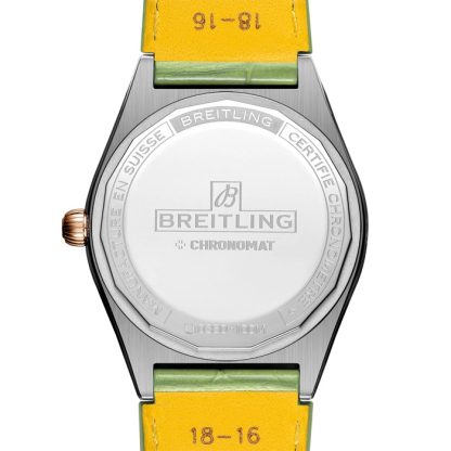 Breitling Chronomat Automatic 36 South Sea Green Læderrem Dameur U10380611L1P1 - Billede 2