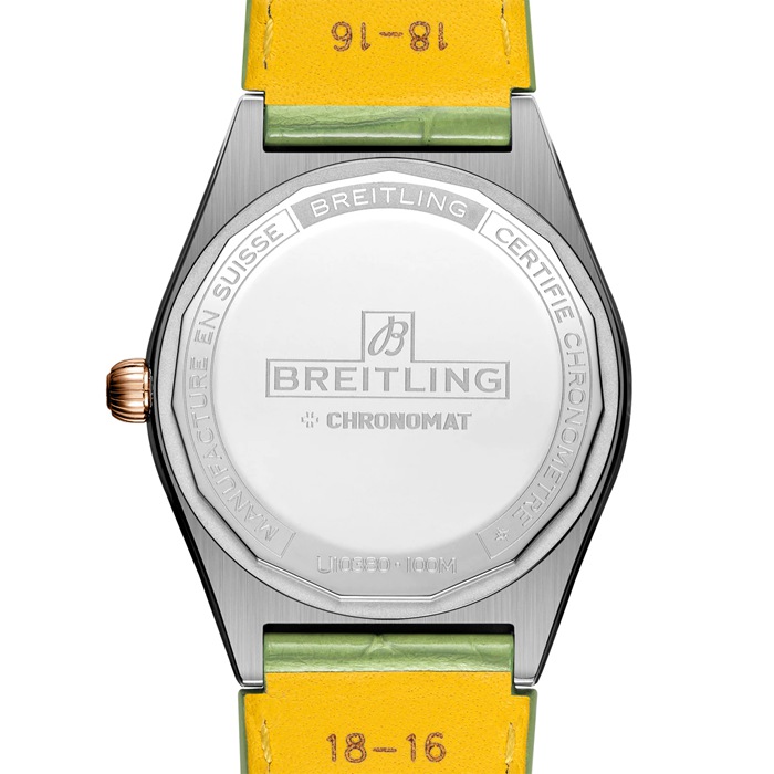 Breitling Chronomat Automatic 36 South Sea Green Læderrem Dameur U10380611L1P1 - Billede 2