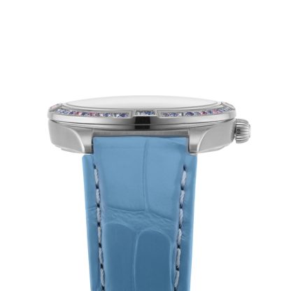 Breitling Chronomat Automatic 36 South Sea Ice Blue Læderrem Dameur G10380611C1P1 - Billede 5