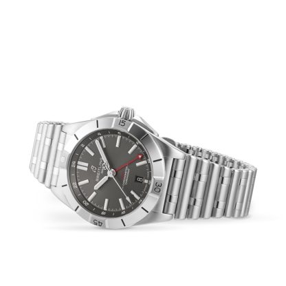 Breitling Chronomat Automatic GMT 40 Grey Dial Watch A32398101M1A1 - Billede 3