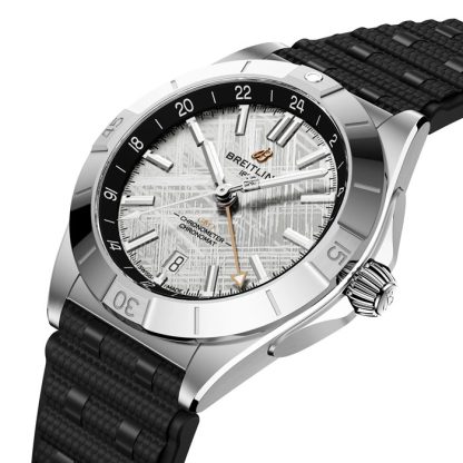 Breitling Chronomat Automatic GMT Erling Haaland Limited Edition 40 mm herreur gummi P323982A1F1S1 - Billede 2