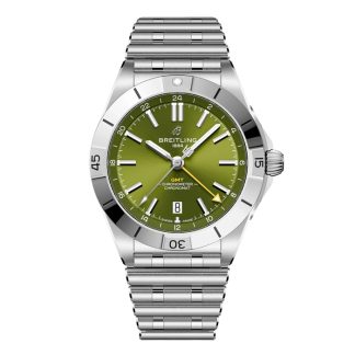 Breitling Chronomat Automatic GMT Giannis Antetokounmpo 40 mm herreur Green A32398A11L1A1
