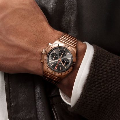 Breitling Chronomat B01 42 18k rødguldsur RB0134101B1R1 - Billede 4