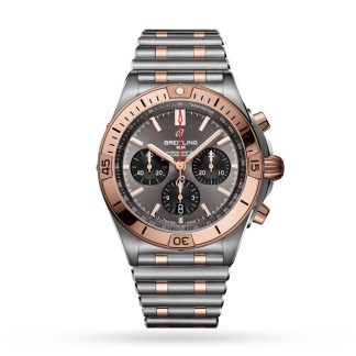 Breitling Chronomat B01 42 ur i rustfrit stål og 18k rødguld UB0134101B1U1