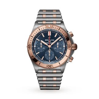 Breitling Chronomat B01 42 ur i rustfrit stål og 18k rødguld UB0134101C1U1
