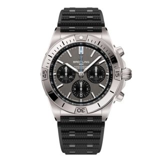Breitling Chronomat B01 42mm herreur grå gummi EB0134101M1S1