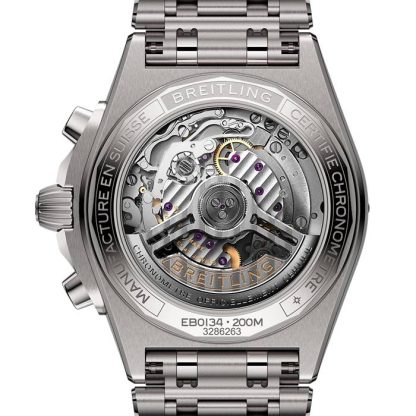Breitling Chronomat B01 42mm herreur grå titanium EB0134101M1E1 - Billede 2