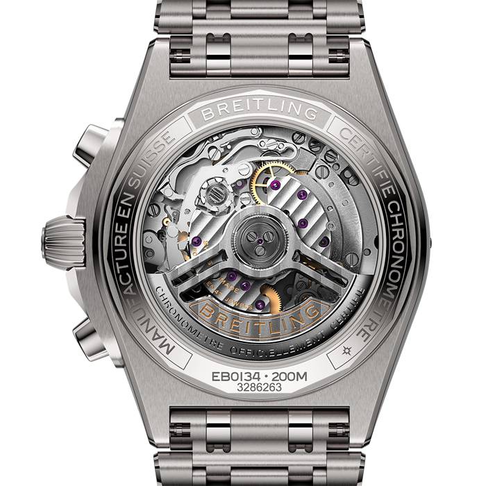 Breitling Chronomat B01 42mm herreur grå titanium EB0134101M1E1 - Billede 2