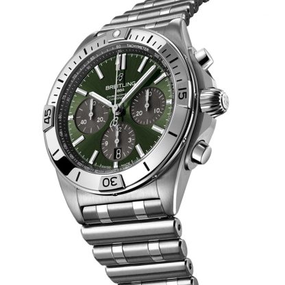 Breitling Chronomat B01 Titanium 42mm Limited Edition Mens Watch The Watches Of Switzerland Group Centenary Exclusive EB01341A1L1E1 - Billede 3
