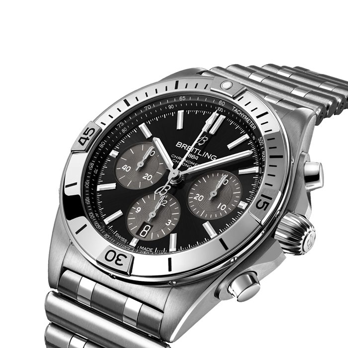 Breitling Chronomat B01 UK Exclusive 42mm herreur sort AB01341B1B1A1 - Billede 3