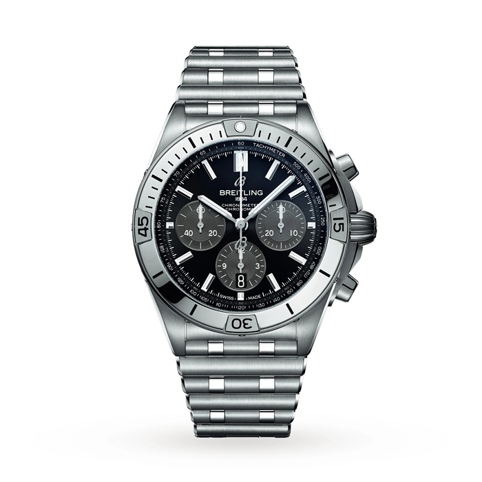 Breitling Chronomat B01 UK Exclusive 42mm herreur sort AB01341B1B1A1