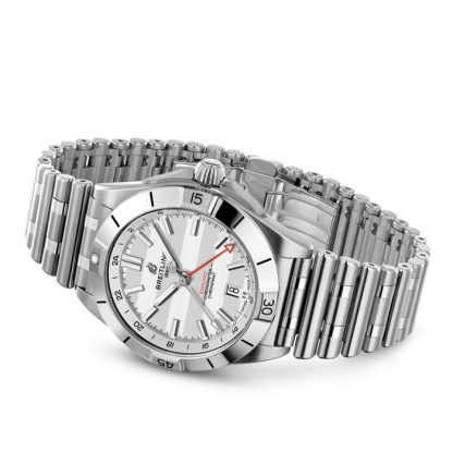 Breitling Chronomat GMT Six Nations England Limited Edition 40 mm herreur A323985B1A1A1 - Billede 4