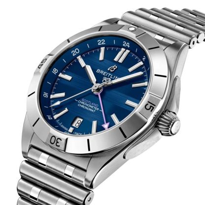 Breitling Chronomat GMT Six Nations Scotland Limited Edition 40mm herreur A323986B1C1A1 - Billede 3