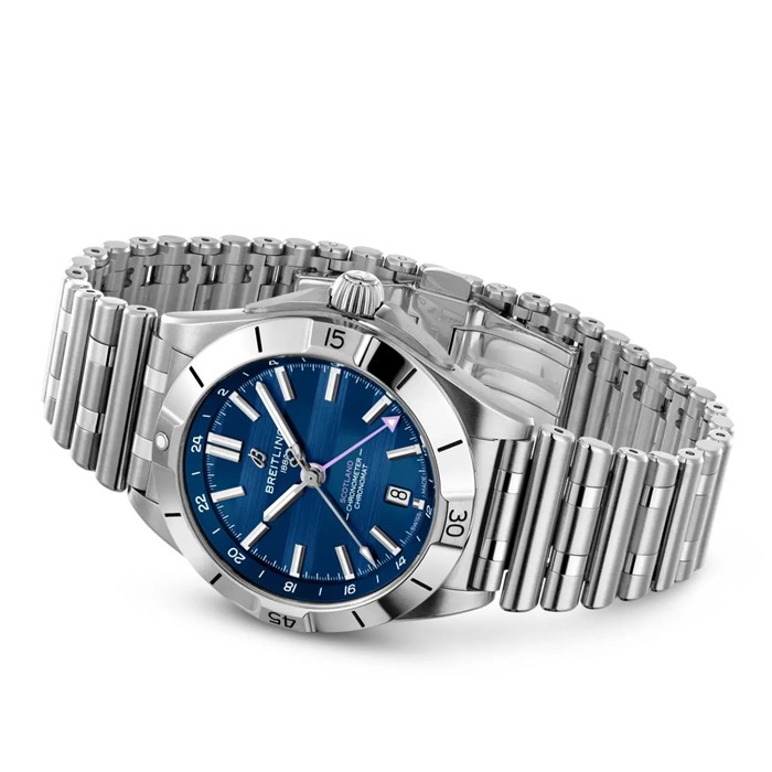 Breitling Chronomat GMT Six Nations Scotland Limited Edition 40mm herreur A323986B1C1A1 - Billede 4