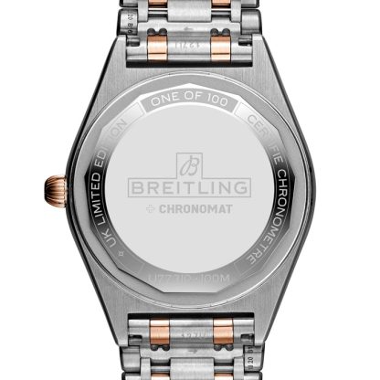 Breitling Chronomat UK Edition 32mm dameur sort U773102A1B1U1 - Billede 4