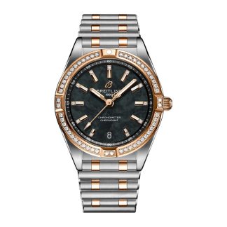 Breitling Chronomat UK Edition 32mm dameur sort U773102A1B1U1