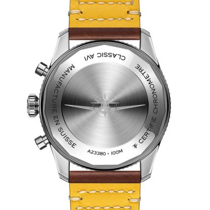 Breitling Classic AVI Chronograph 42 Curtiss P-40 Warhawk Læderrem Ur A233802A1L1X1 - Billede 2