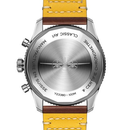 Breitling Classic AVI Chronograph 42 Mosquito Læderrem Ur Y233801A1B1X1 - Billede 2