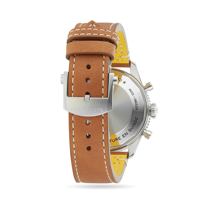 Breitling Classic AVI Chronograph 42 P-51 Mustang Læderrem Ur A233803A1B1X1 - Billede 5