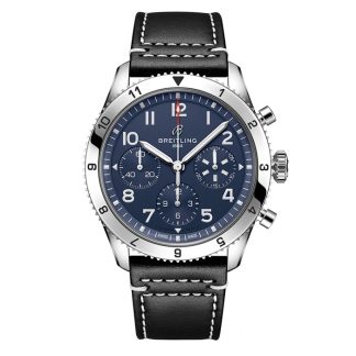 Breitling Classic AVI Chronograph 42 Tribute to Vought F4U Corsair Læderrem Ur A233801A1C1X1