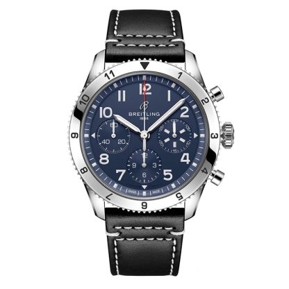 Breitling Classic AVI Chronograph 42 Tribute to Vought F4U Corsair Læderrem Ur A233801A1C1X1